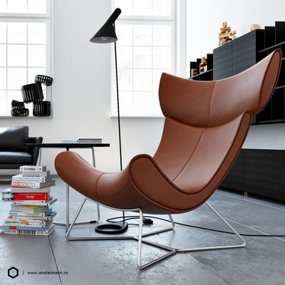 China De Comfortabele Glasvezel/het Leer van Repliahenrik Pedersen Boconcept Imola Chair leverancier