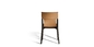 Isadora Chair With Covering in Zadel Extra Cammello - Structuur leverancier